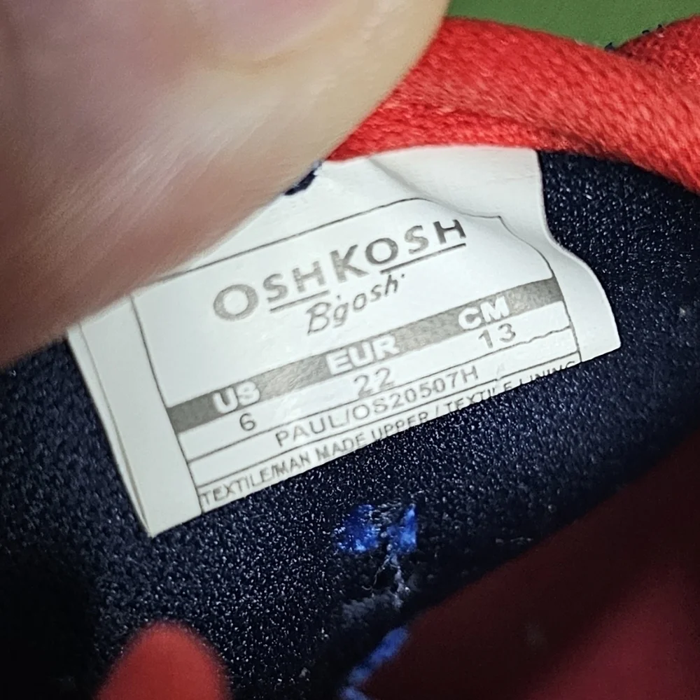 OSHKOSH B'GOSH | 'PAUL' BUMPER TOE SANDALS - NWT!
